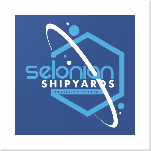 Selonian Shipyards Wall Art by MindsparkCreative